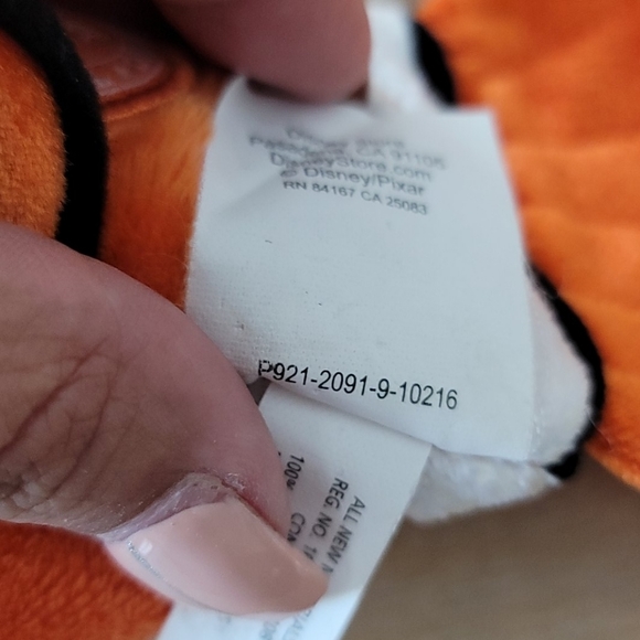 Authentic Disney Store Original Nemo Plush - Picture 7 of 15